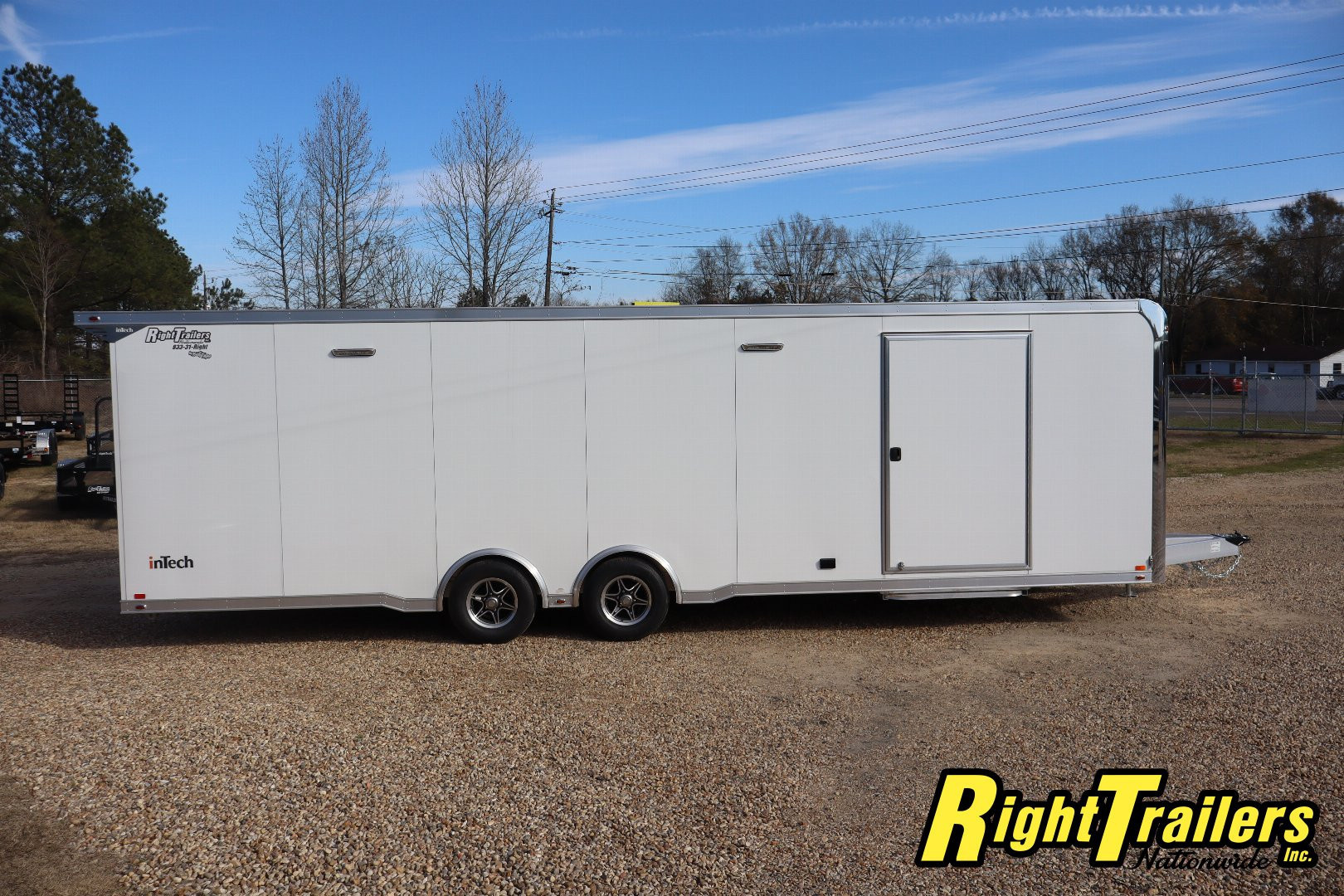 New 8.5x28 inTech Race Trailer