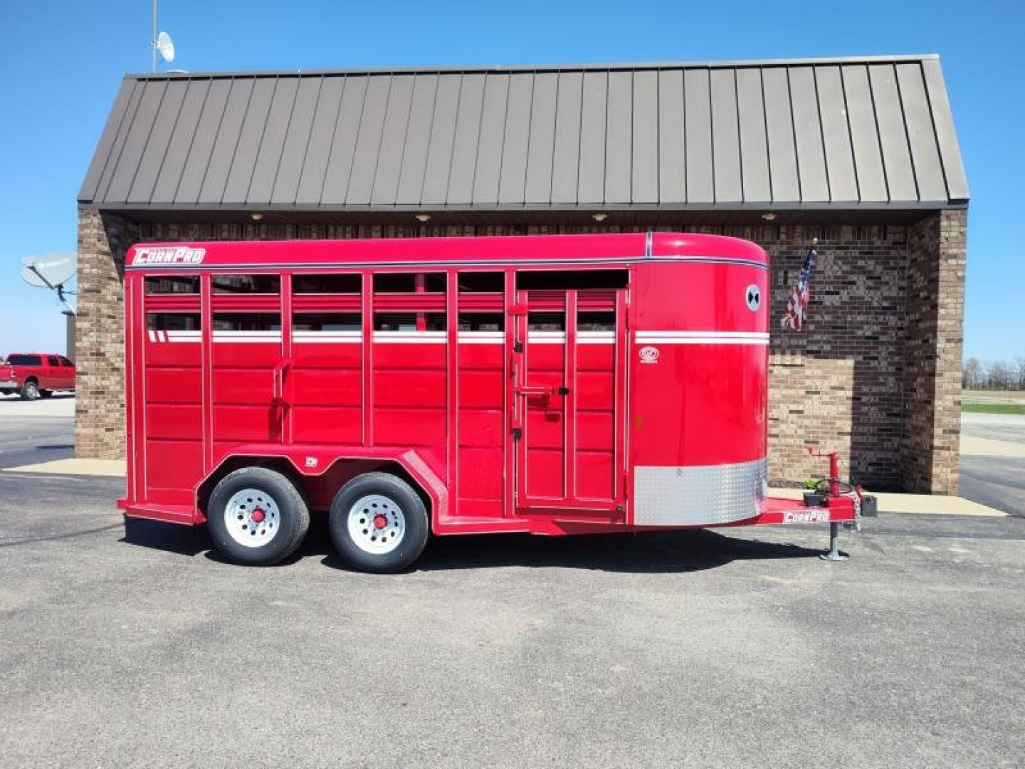New 2024 CornPro SB-16 6S Livestock Trailer