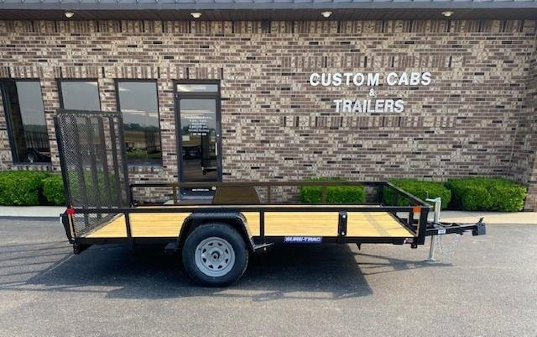 New 2024 Sure-Trac 7 x 12 Tube Top Utility Trailer  3K Idler