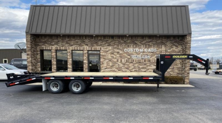 New 2024 Golden Trailers 20+5 20K Golden Flatbed Trailer