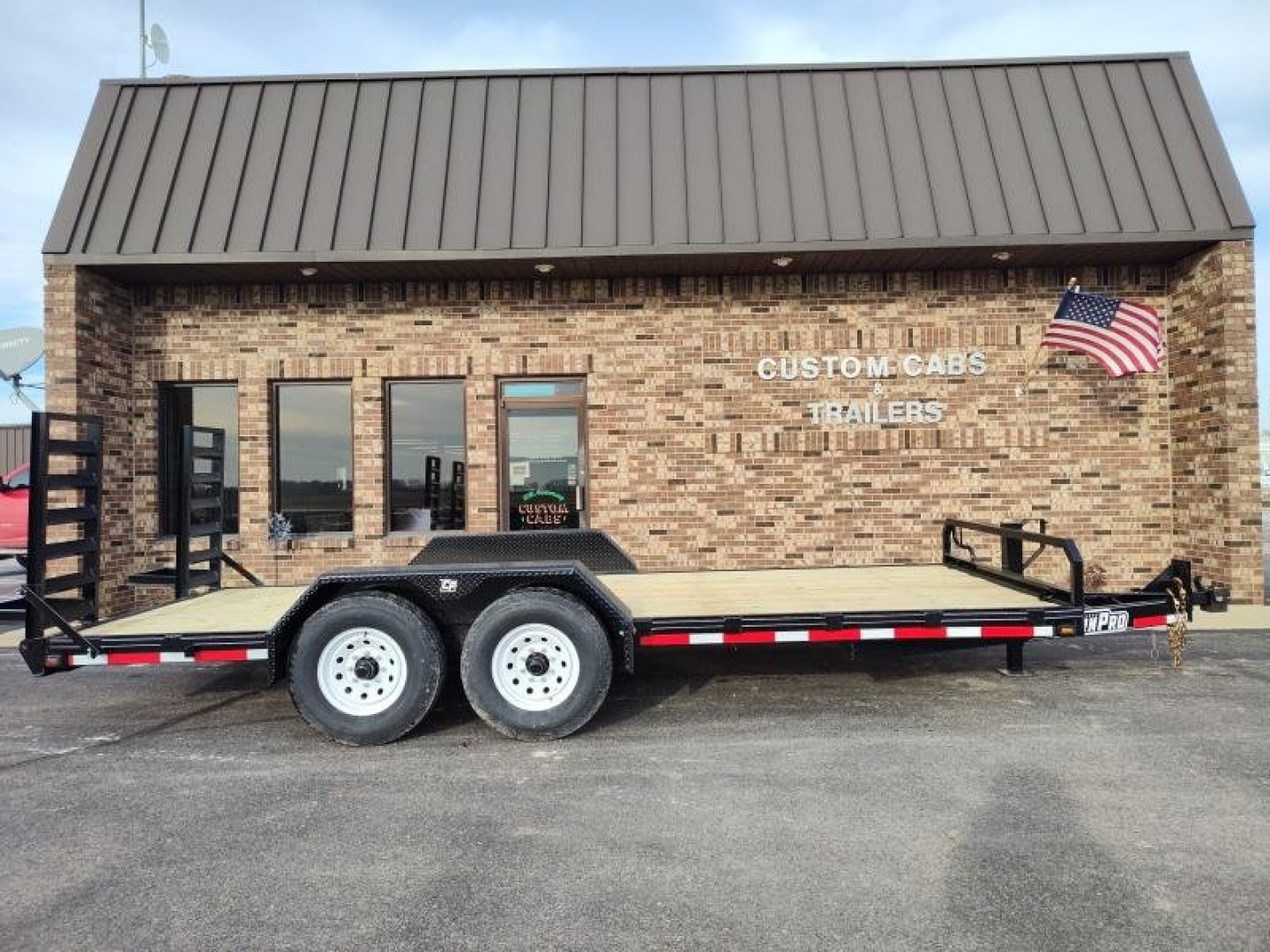 New 2024 CornPro 18' 12K Utility Trailer
