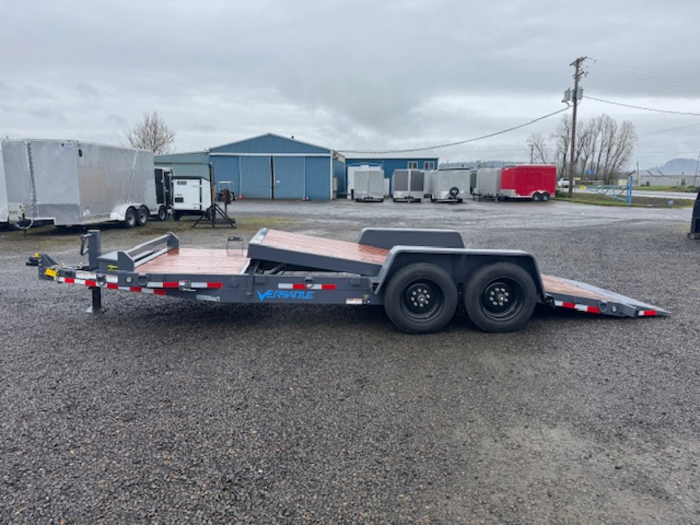 New 2026 Versatile Trailers SF 20'X7'/16K 4+16 Tilt Trailer