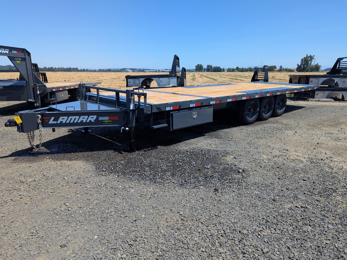 New 2026 Lamar Trailers 102X26/21K Tilt Trailer