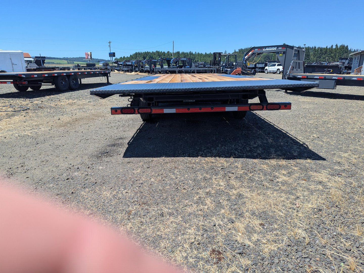 New 2026 Lamar Trailers 102X26/21K Tilt Trailer
