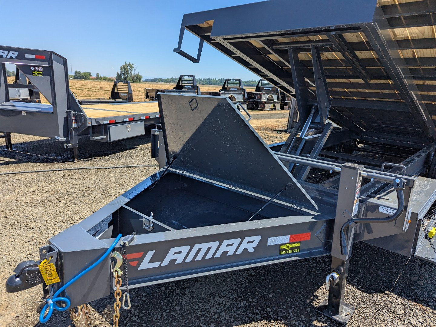 New 2026 Lamar Trailers 102X26/21K Tilt Trailer