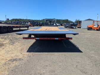 New 2026 Lamar Trailers 102X26/21K GOOSENECK Tilt Trailer
