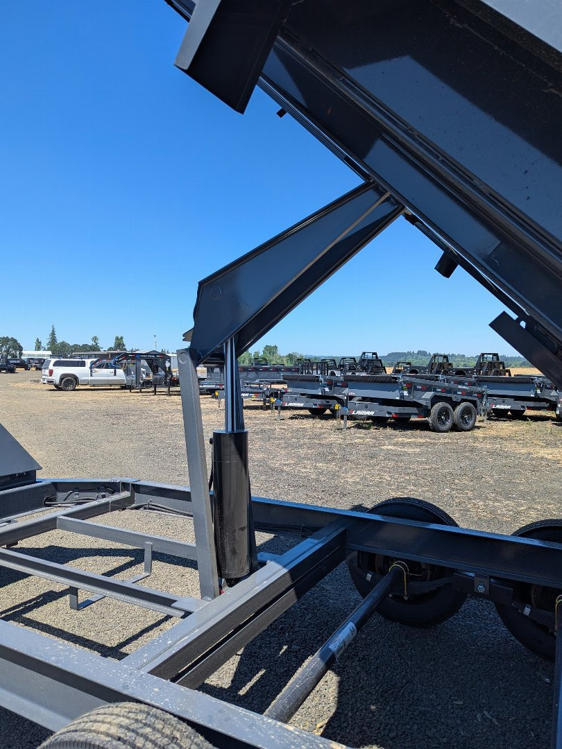 New 2026 Lamar Trailers 83" x 16' - 16K Dump Trailer 24" SIDES