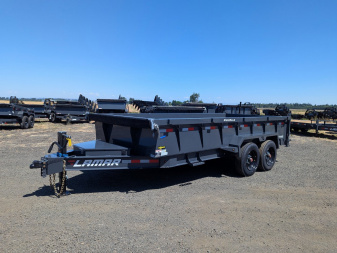 New 2026 Lamar Trailers 83  x 16' - 16K Dump Trailer 24  SIDES