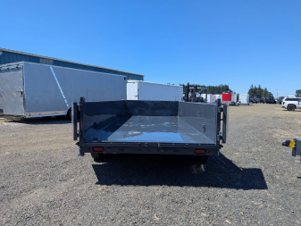 New 2026 Lamar Trailers 83" x 16' - 16K Dump Trailer 24" SIDES