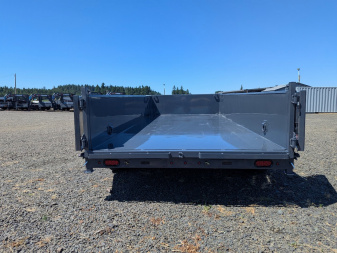 New 2026 Lamar Trailers 83" x 16' - 16K Dump Trailer 24" SIDES