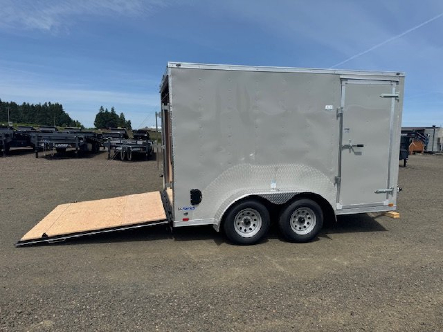 New 2026 Continental Cargo VHW7X12/7K Cargo / Enclosed Trailer PLUS EXTRA 6" HEIGHT