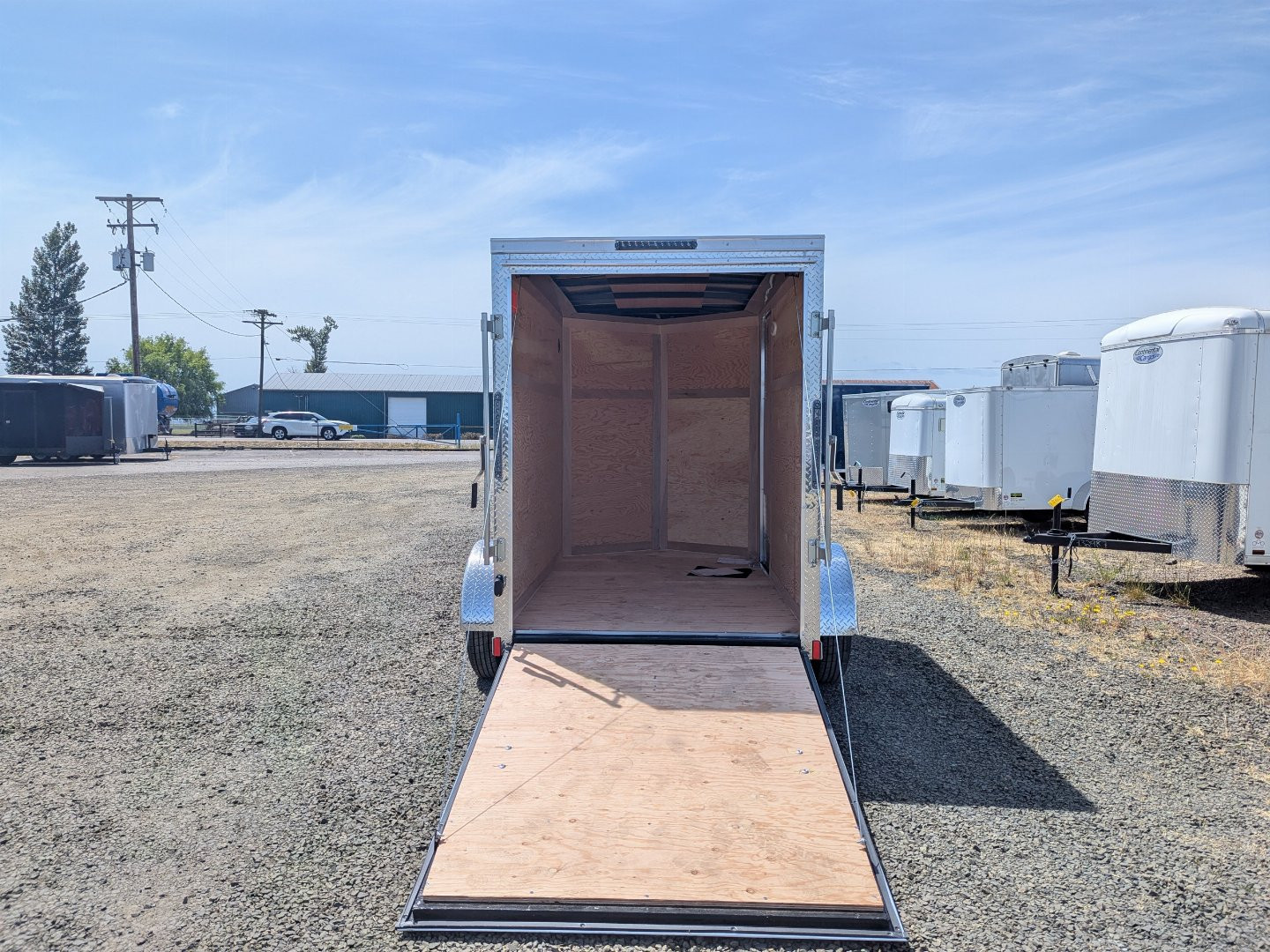 New 2026 Continental Cargo VHW58SA Cargo / Enclosed Trailer PLUS EXTRA 12" HEIGHT