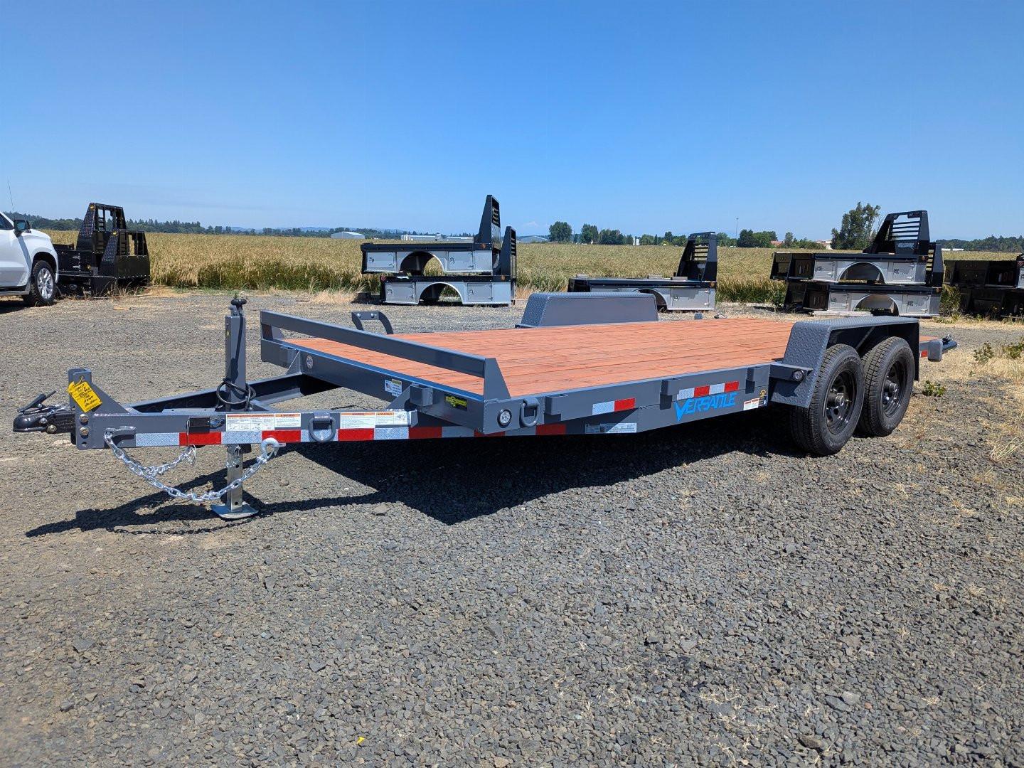 New 2026 Versatile Trailers HD 7X18/10K Flatbed Trailer