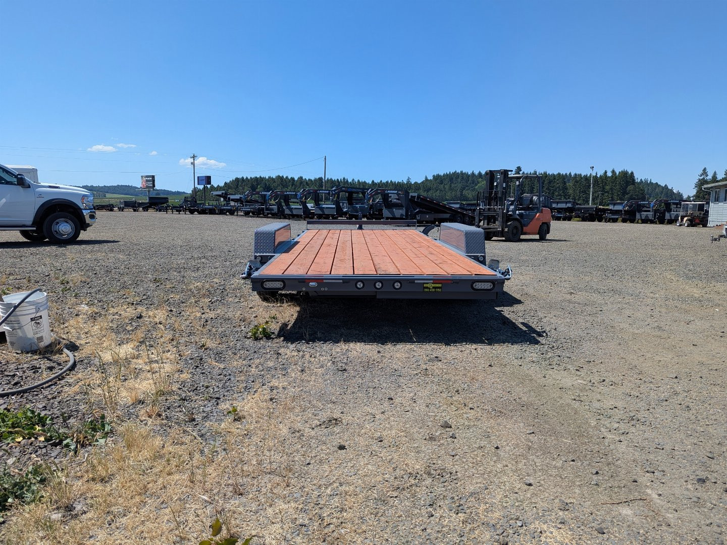 New 2026 Versatile Trailers HD 7X18/10K Flatbed Trailer