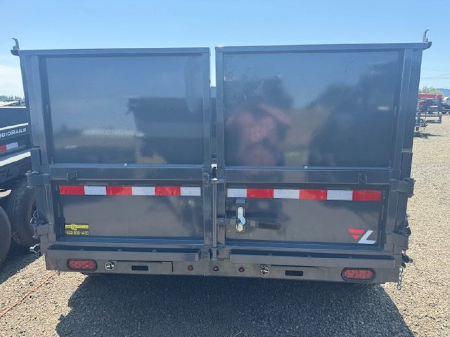 New 2025 Lamar Trailers 77" x 10' - 10K Dump Trailer 42" SIDES