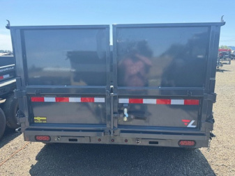 New 2025 Lamar Trailers 77" x 10' - 10K Dump Trailer 42" SIDES