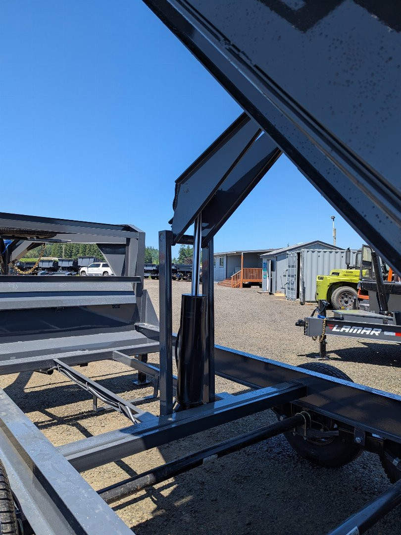 New 2025 Lamar Trailers 83" x 16' - 21K Dump Trailer 48" SIDES