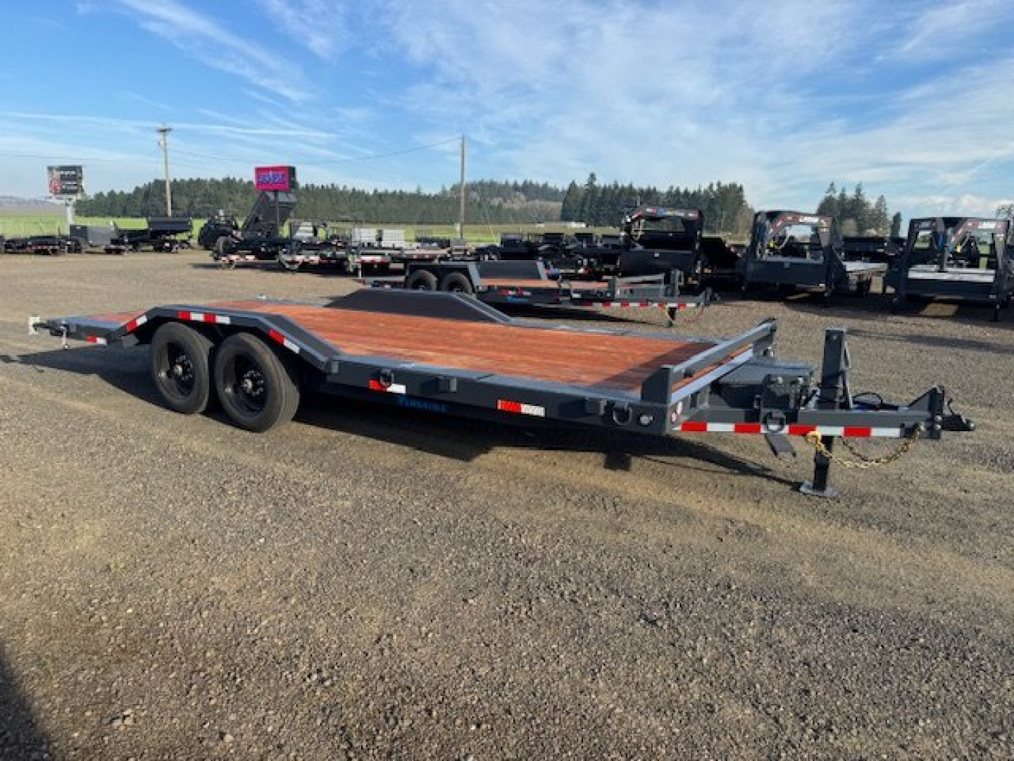 New 2026 Versatile Trailers 7X20/16K FB Flatbed Trailer ROCKCRAWLER