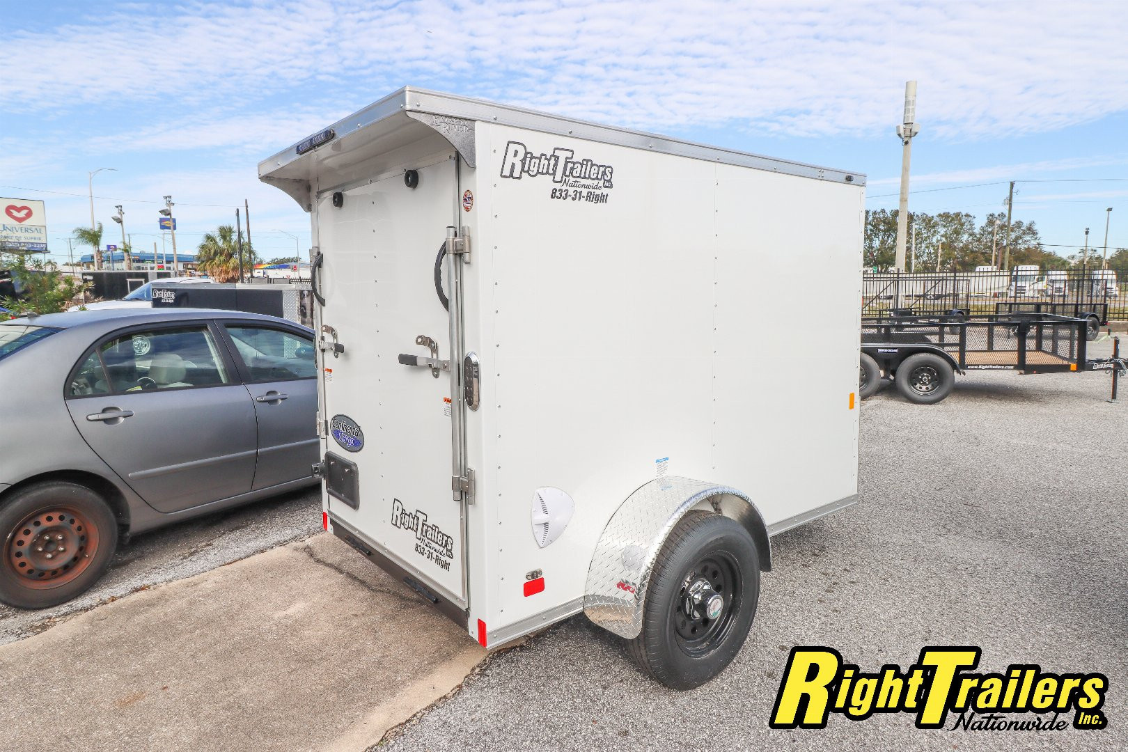New 2025 5x8 Continental Cargo Trailer