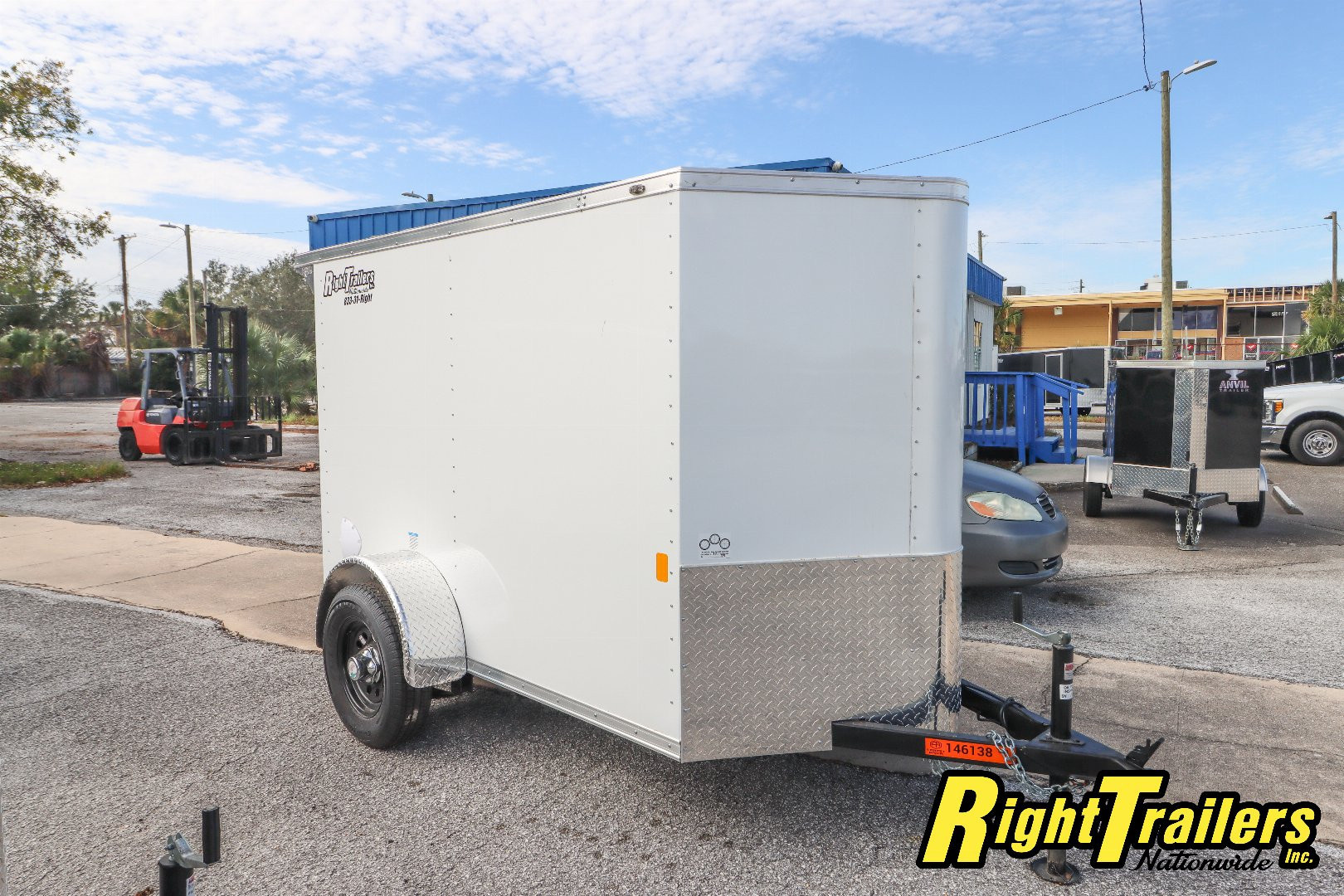New 2025 5x8 Continental Cargo Trailer