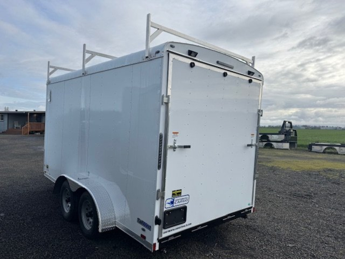 New 2025 Continental Cargo OSTW714/7K TA2 Cargo / Enclosed Trailer PLUS EXTRA 6" HEIGHT