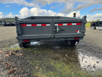 New 2025 Lamar Trailers 77" x 10' - 10K Dump Trailer 18" SIDES