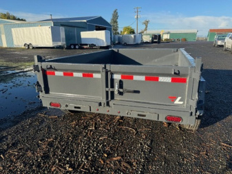 New 2025 Lamar Trailers 77" x 10' - 10K Dump Trailer 18" SIDES