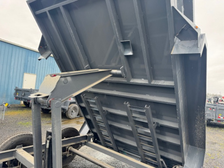 New 2025 Lamar Trailers 77" x 10' - 10K Dump Trailer 18" SIDES