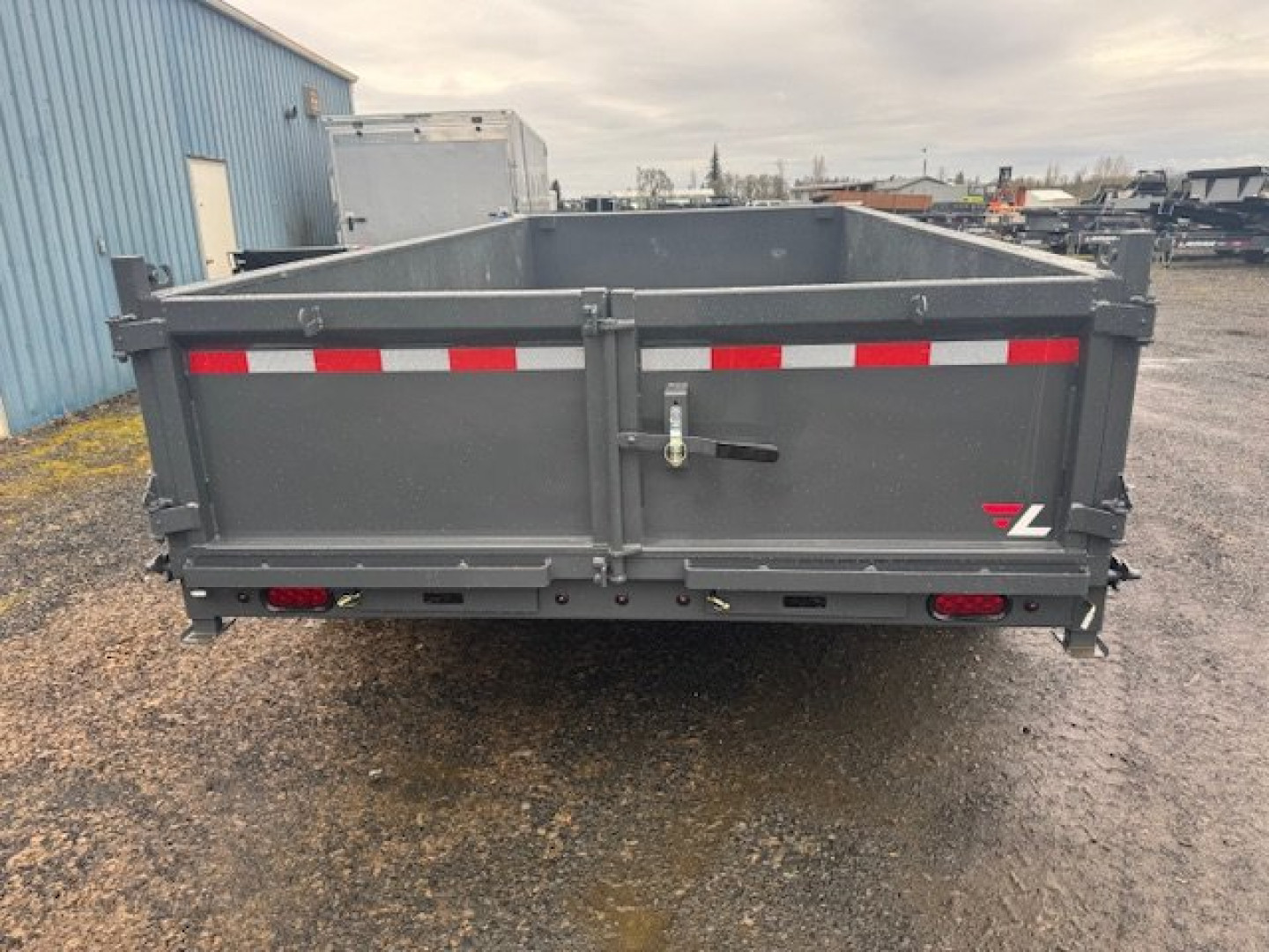 New 2025 Lamar Trailers 83" x 14' - 4,590 lbs - 9,410 lbs Dump Trailer 24" SIDES