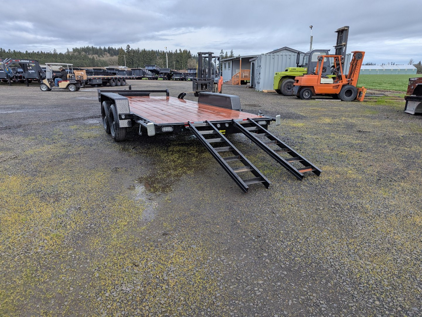 New 2026 Versatile Trailers HD 7'X16' 7K FLATBED Flatbed Trailer