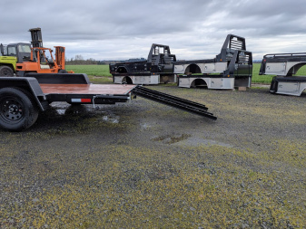 New 2026 Versatile Trailers HD 7'X16' 7K FLATBED Flatbed Trailer