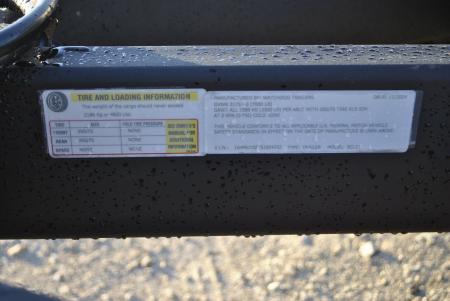 New 2025 Watchdog Trailers 4.5'x10' Equipment Trailer Equipment Trailer