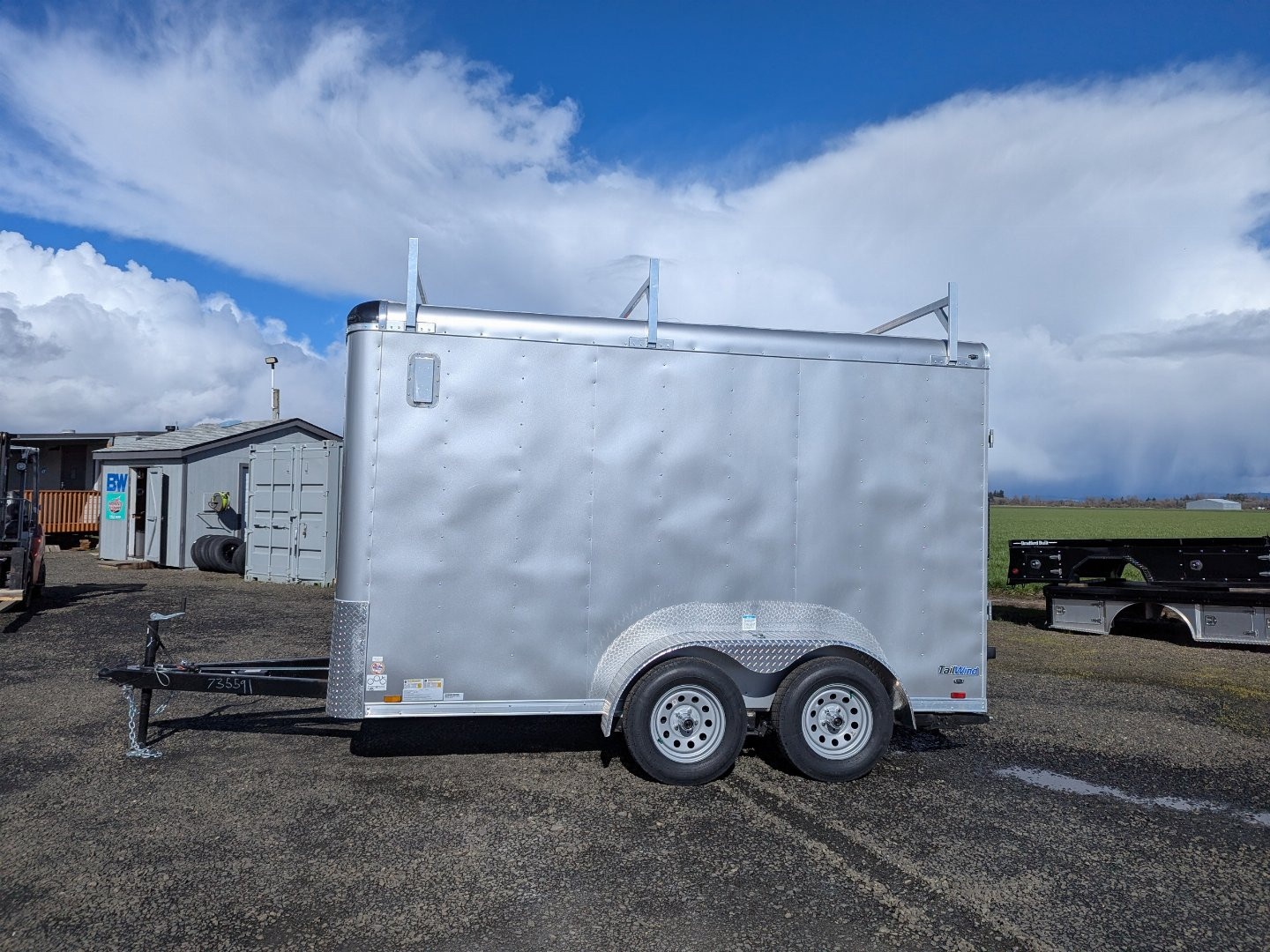 New 2025 CONTINENTAL CARGO TW6X12 7K TA2 Cargo / Enclosed Trailer