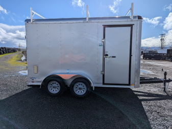 New 2025 CONTINENTAL CARGO TW6X12 7K TA2 Cargo / Enclosed Trailer