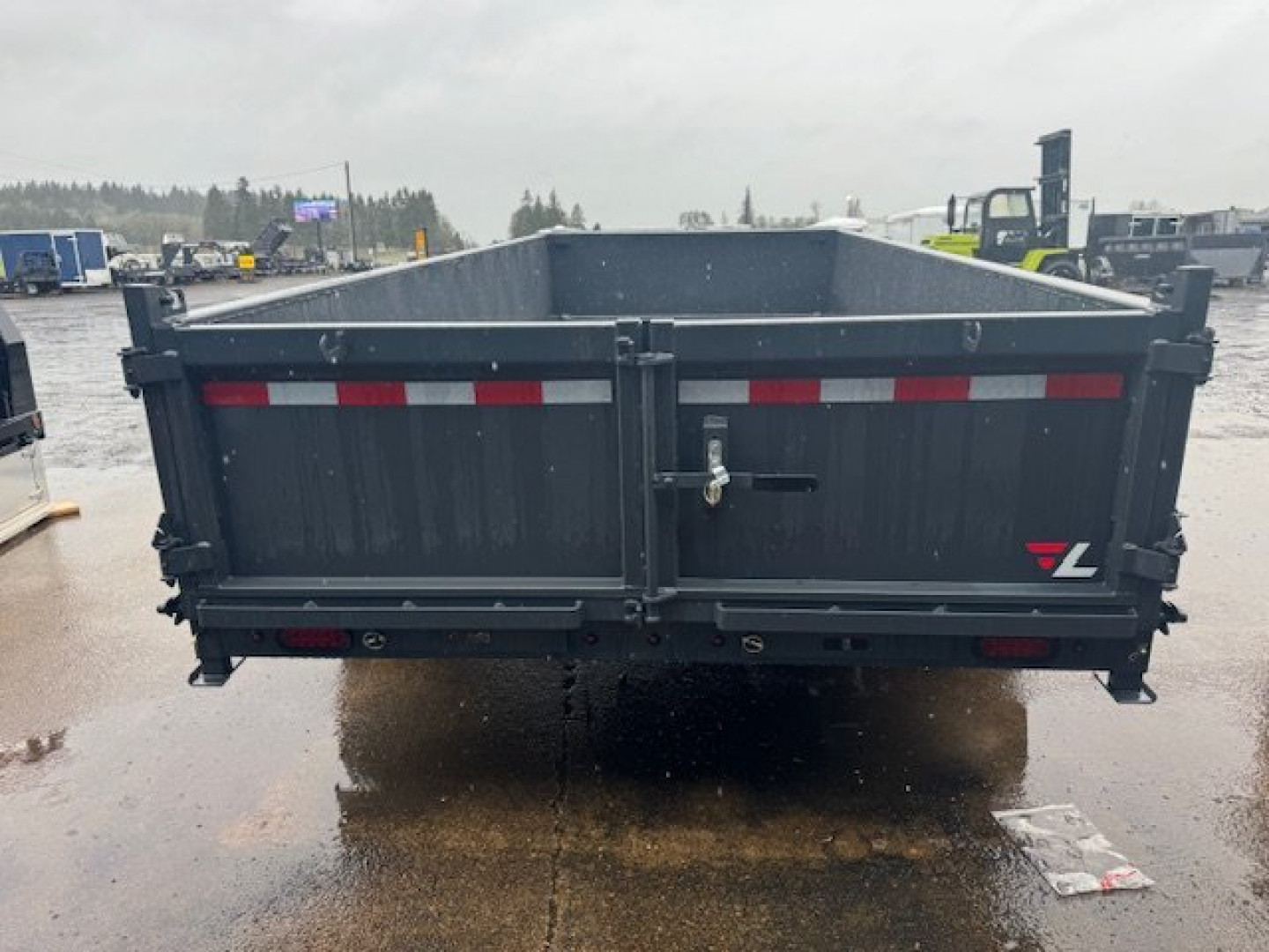 New 2025 Lamar Trailers DL83"X16' 14K Dump Trailer 24" SIDES