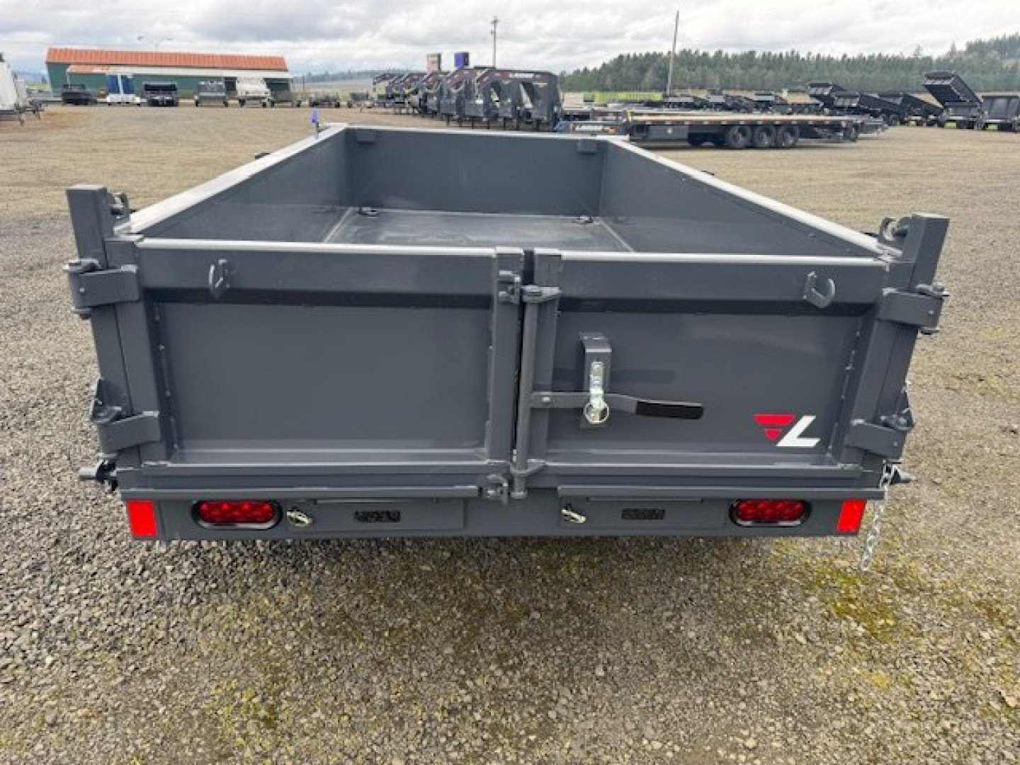 New 2025 Lamar Trailers Inc DS 60" X 10' 7k Dump Trailer 18" SIDES