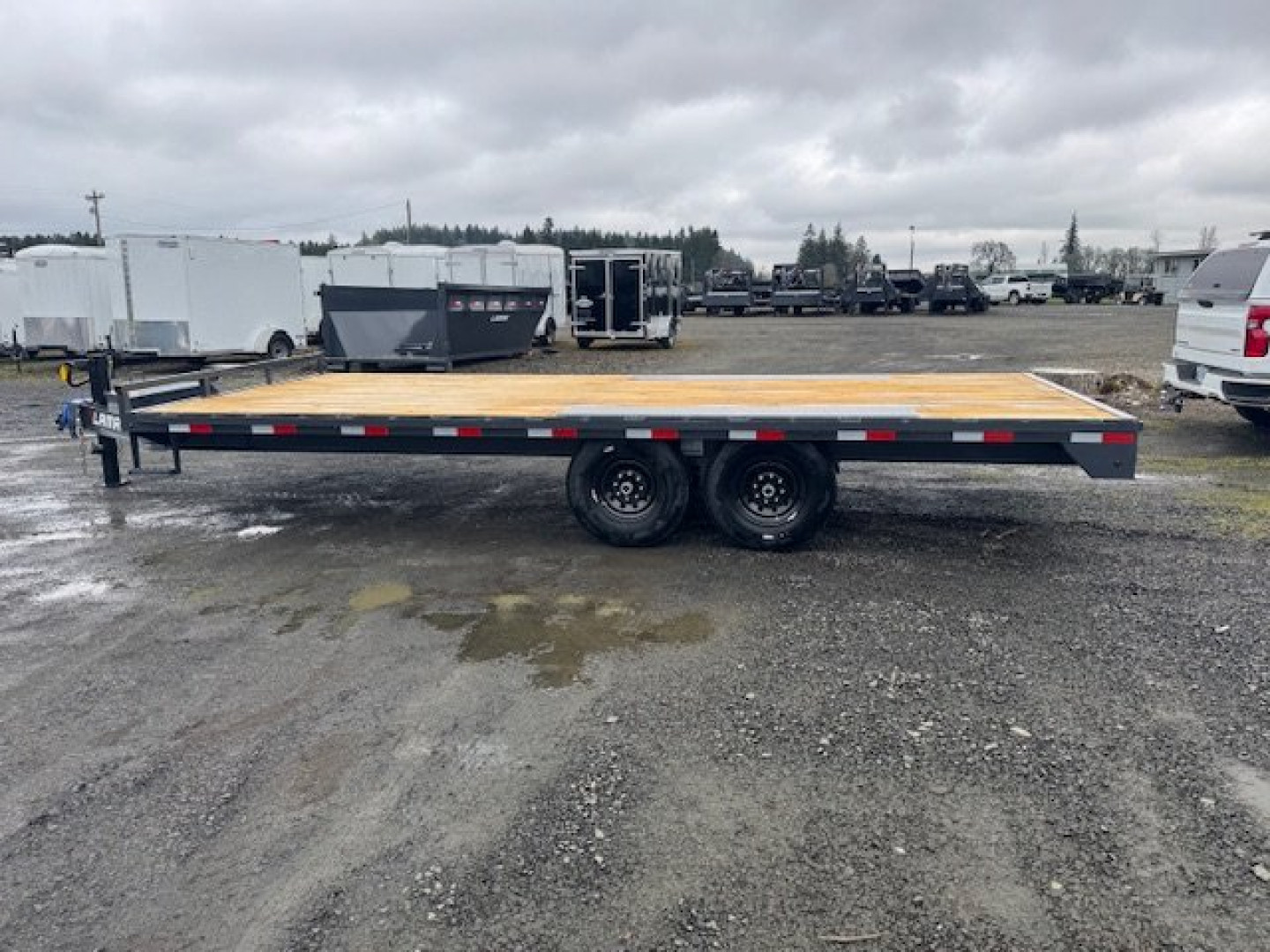 New 2025 Lamar Trailers Inc F8 102" x 20' 14K Deckover Trailer