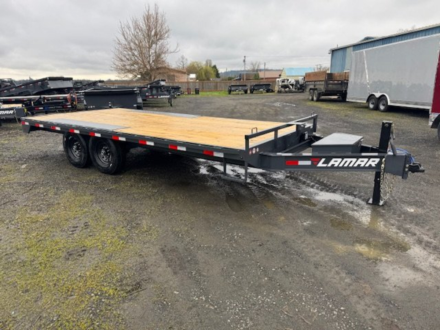 New 2025 Lamar Trailers Inc F8 102" x 18' 14K Deckover Trailer