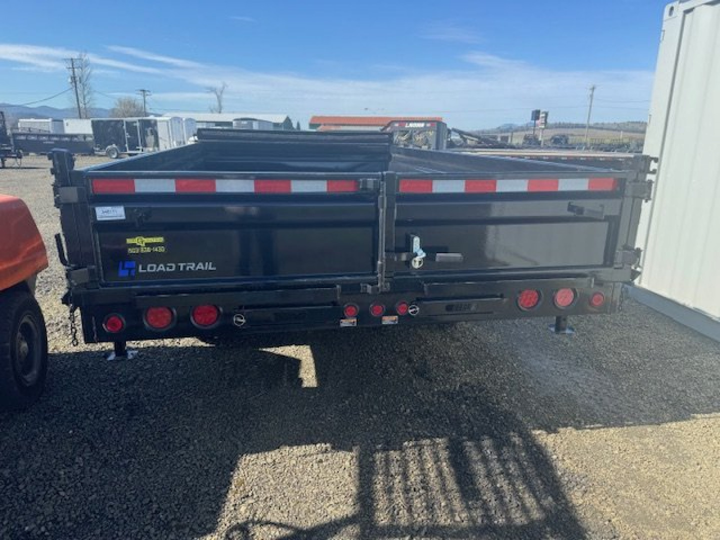 New 2025 Load Trail DZ96X16/16K DUMP Dump Trailer 18" FOLD DOWN SIDES