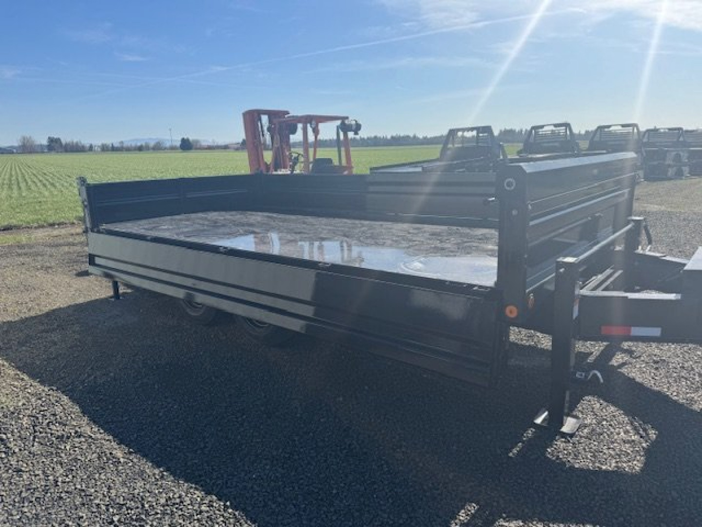 New 2025 Load Trail DZ96X16/16K DUMP Dump Trailer 18" FOLD DOWN SIDES