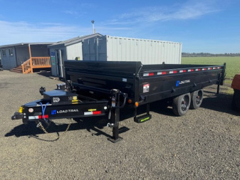 New 2025 Load Trail DZ96X16/16K DUMP Dump Trailer 18" FOLD DOWN SIDES