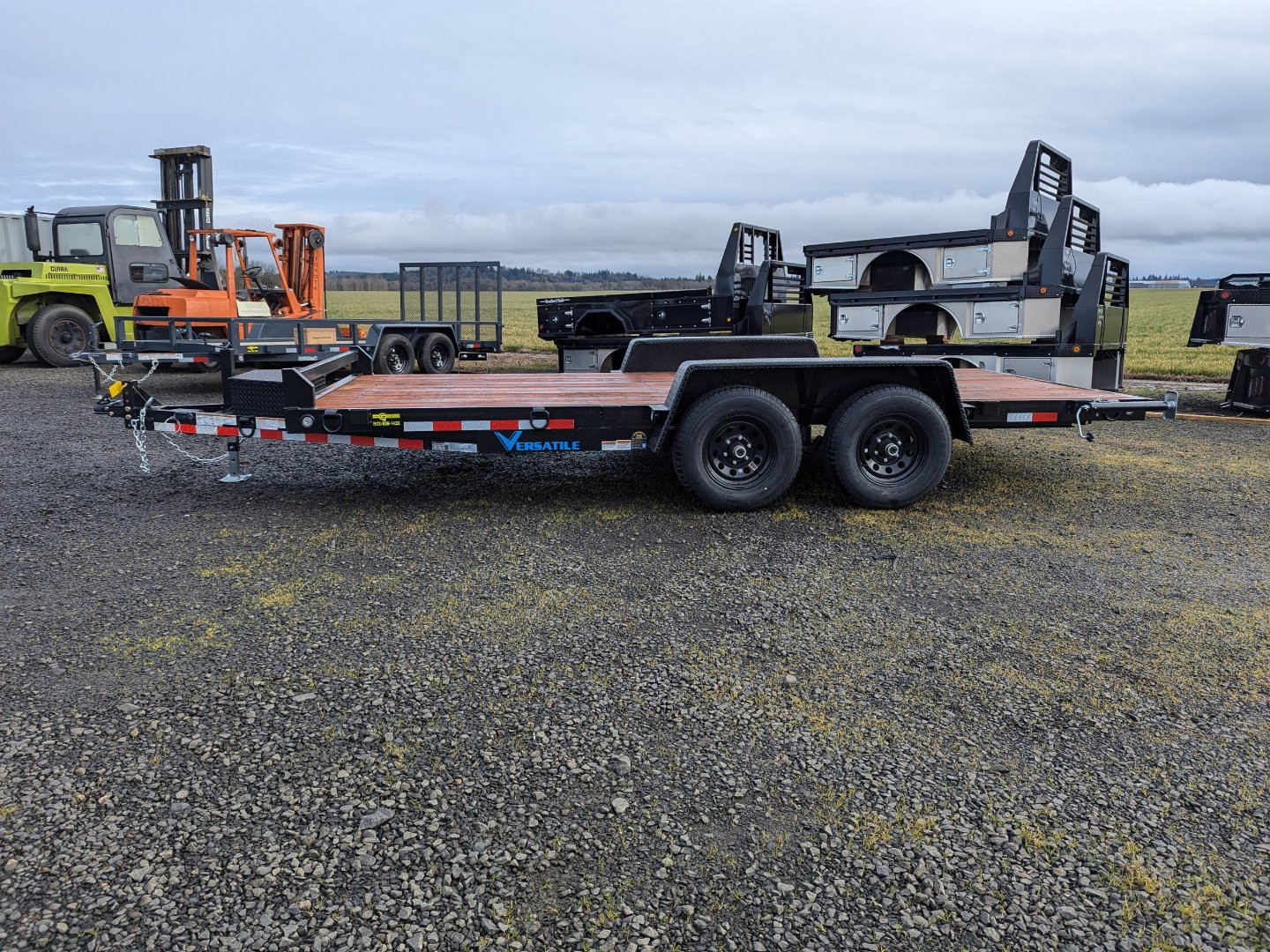New 2026 Fabform HD 7X16 - 10K HD FB Flatbed Trailer
