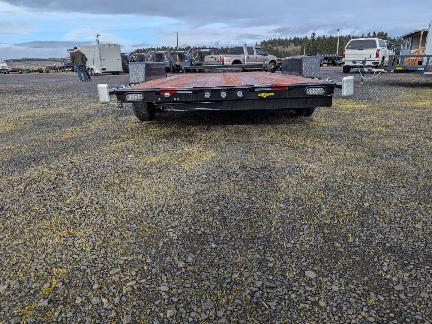 New 2026 Fabform HD 7X16 - 10K HD FB Flatbed Trailer