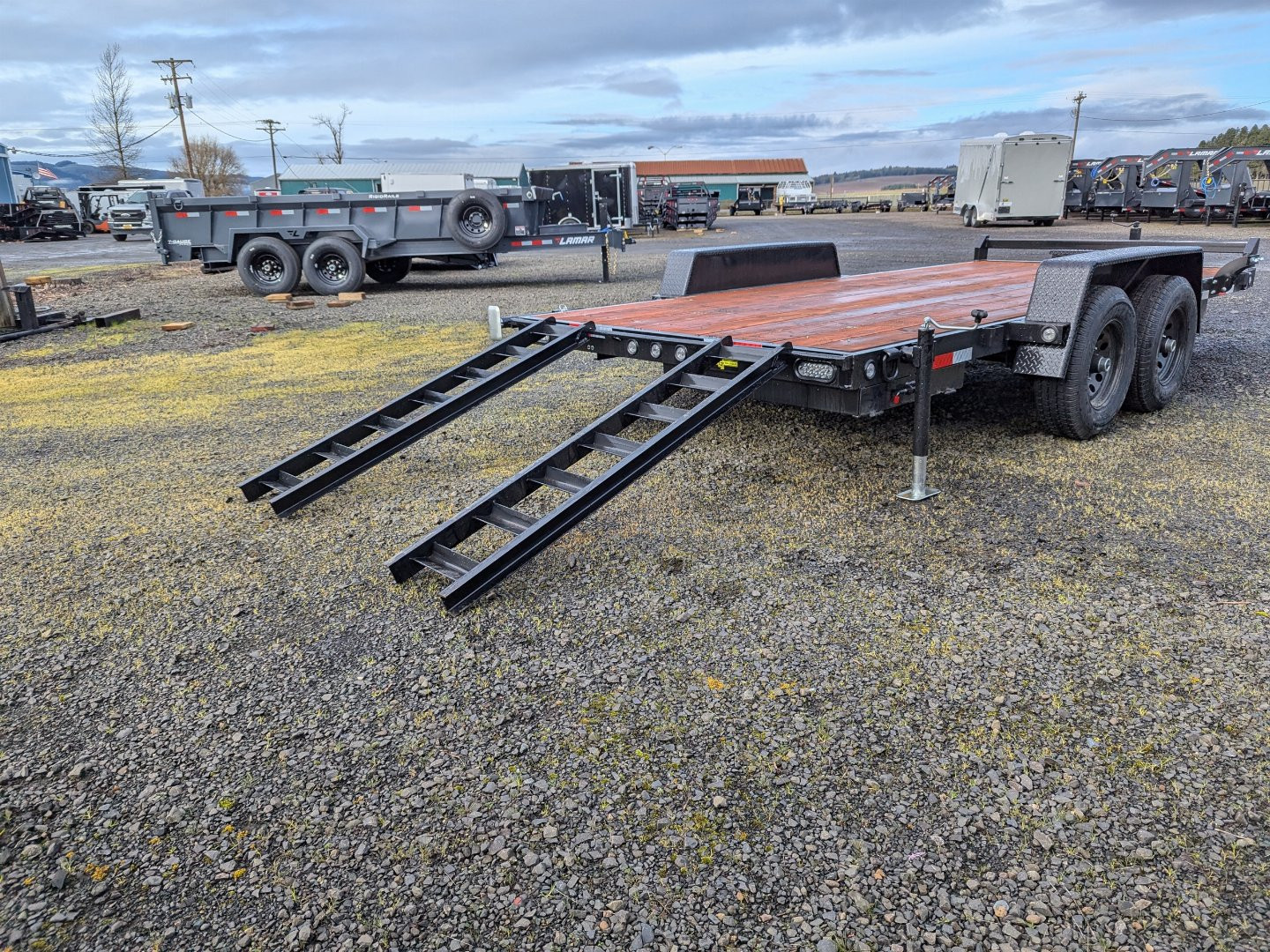 New 2026 Fabform HD 7X16 - 10K HD FB Flatbed Trailer