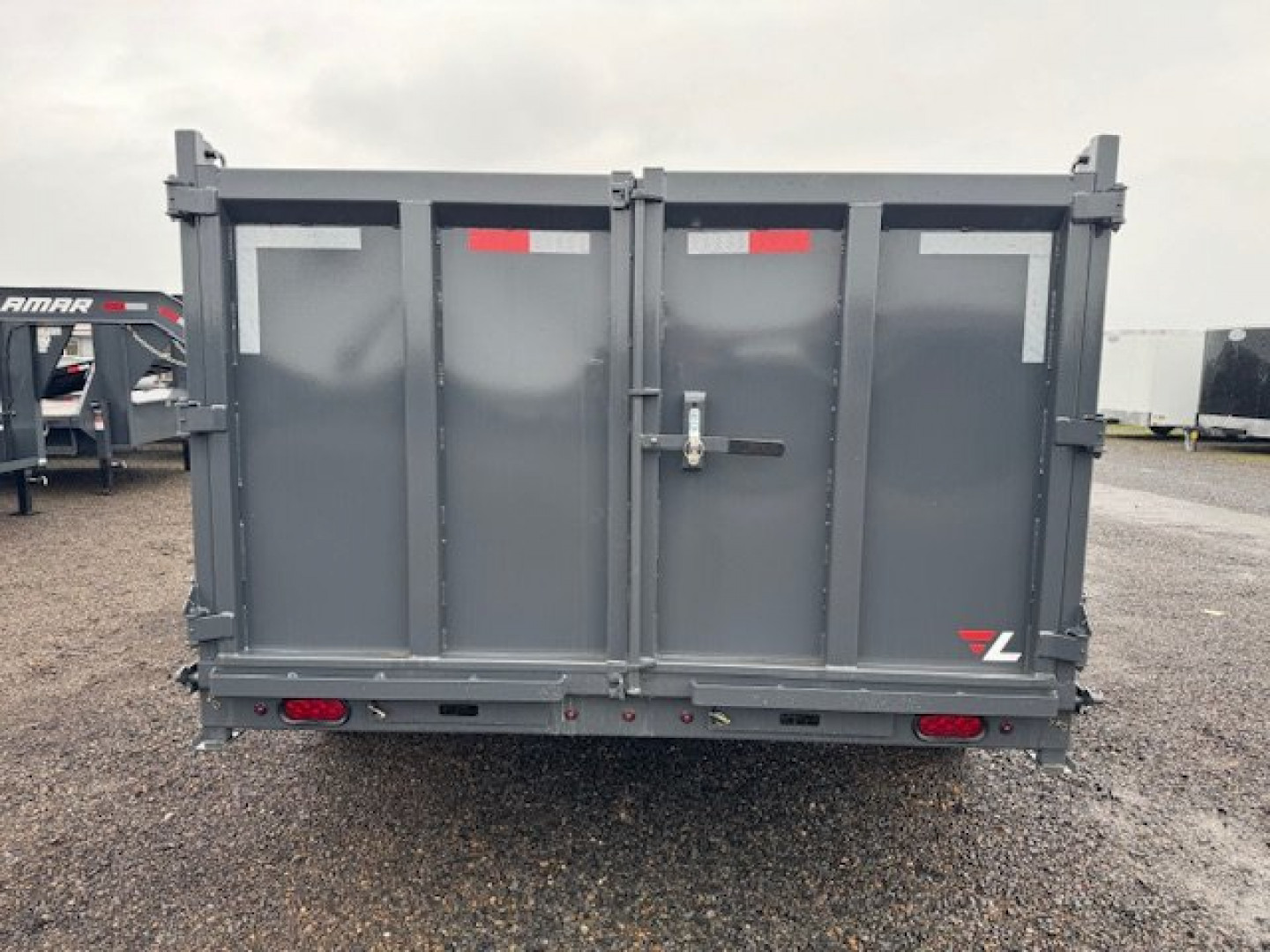 New 2025 Lamar Trailers DL 83"X14'/14K DUMP Dump Trailer 48" SIDES