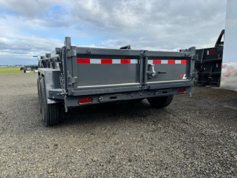 New 2025 Lamar Trailers DM 77"x 10'/10K DUMP Dump Trailer 18" SIDES