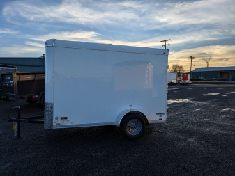 New 2025 CONTINENTAL CARGO TW6X10/3K SA Cargo / Enclosed Trailer PLUS EXTRA 6" HEIGHT