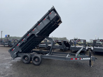 New 2025 Lamar Trailers DL 83X16/16K Dump Trailer 24" SIDES