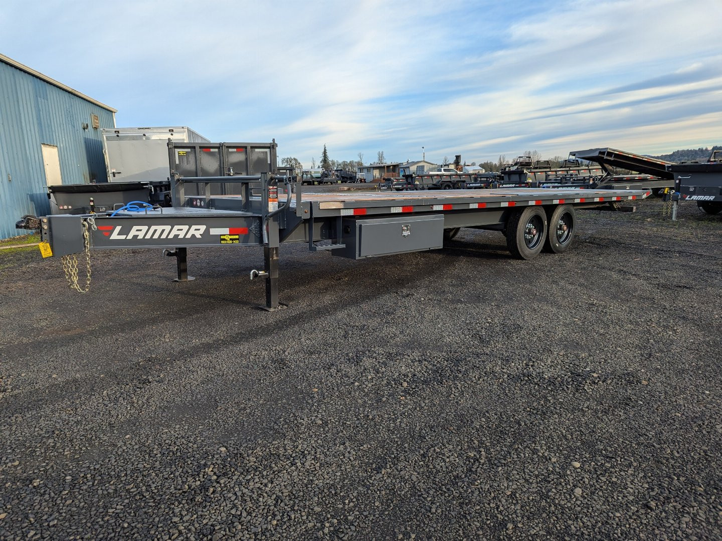 New 2025 Lamar Trailers FA 102X24/16K TILT Tilt Trailer
