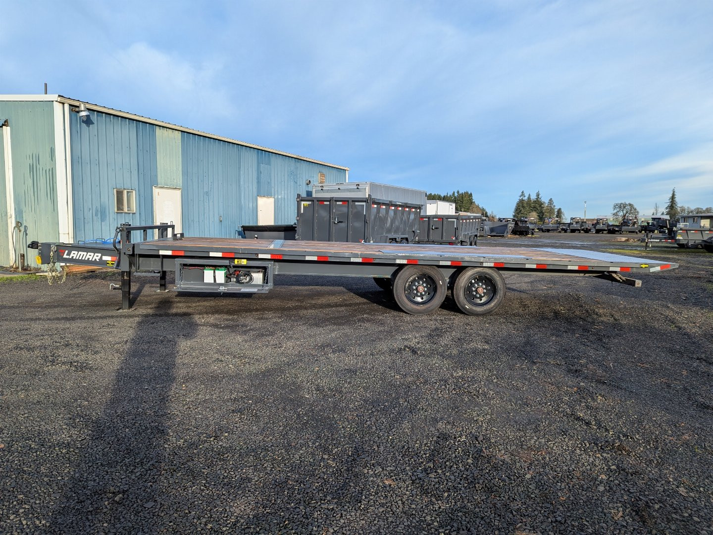 New 2025 Lamar Trailers FA 102X24/16K TILT Tilt Trailer